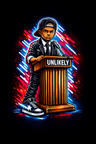 The Unlikely Network mascot logo